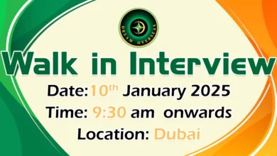 Dream Overseas Walk in Interview in Dubai