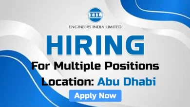 Engineers India Recruitments in Abu Dhabi