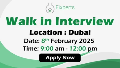 Fixperts Contracting Walk in Interview in Dubai