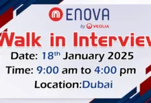 Enova Walk in Interview in Dubai