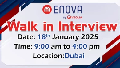 Enova Walk in Interview in Dubai