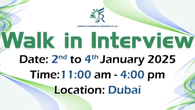 FinRidge Walk in Interview in Dubai