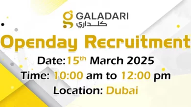 Galadari Open Day Recruitment in Dubai