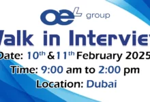 Osborne Engineering Walk in Interview in Dubai