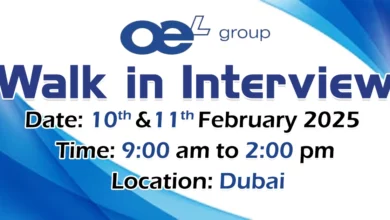 Osborne Engineering Walk in Interview in Dubai