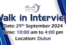 Aafaq Islamic Finance Walk in Interview in Dubai