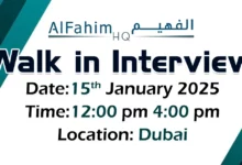 AlFahim HQ Walk in Interviews in Dubai