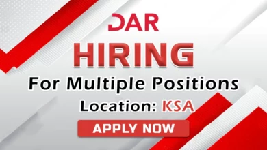 DAR Engineering Recruitments in KSA