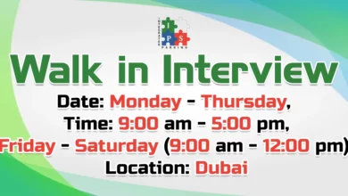 Integrated Parking Walk in Interview in Dubai