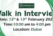 Omorfia Group Walk in Interview in Dubai