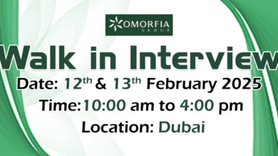 Omorfia Group Walk in Interview in Dubai