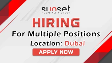 Sunset Hospitality Group Recruitments in Dubai