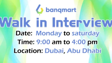 Banqmart Walk in Interviews in Dubai & Abu Dhabi