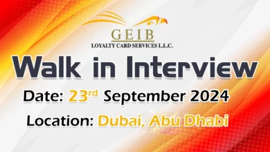 GEIB Walk in Interview in Dubai & Abu Dhabi