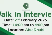 NCO Walk in Interview in Abu Dhabi