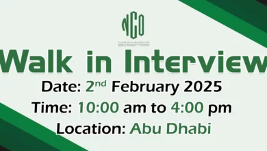 NCO Walk in Interview in Abu Dhabi