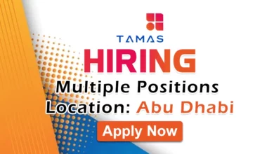 TAMAS Group Recruitments in Abu Dhabi