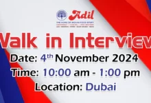 Al Adil Trading Walk in Interview in Dubai