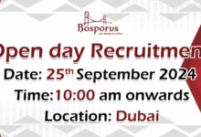 Bosporus Restaurant Open Day Recruitment in Dubai