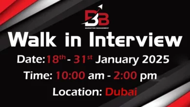 Brand Bridges Walk in Interview in Dubai