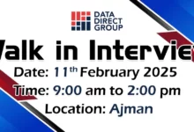 Data Direct Group Walk in Interview in Ajman