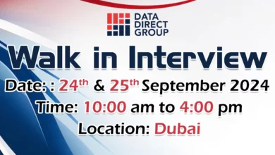 Data Direct Group Walk in Interview in Dubai