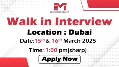 EMT Walk in Interviews in Dubai