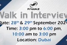 FAWAZ Trading Walk in Interview in Dubai