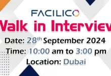 Facilico Walk in Interview in Dubai