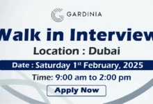 Gardinia Walk in Interview in Dubai