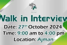 Injaaz FM Walk in Interview in Ajman