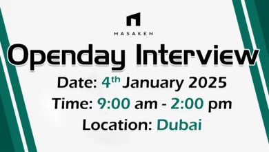 Masaken Open Day Recruitment in Dubai