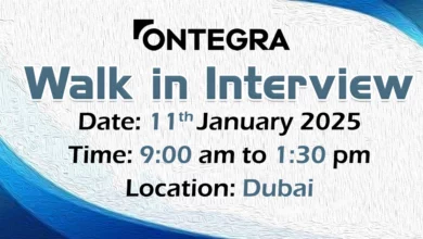 Ontegra Walk in Interview in Dubai