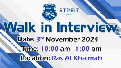 Streit Group Walk in Interview in Ras Al Khaimah