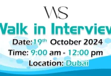 Whitespot Walk in Interview in Dubai