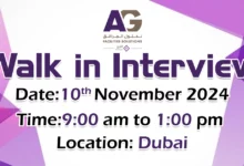 AG Facilities Walk in Interviews in Dubai