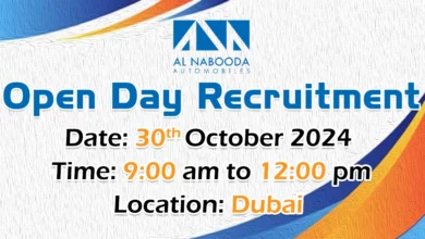 AL Nabooda Automobiles Open Day Recruitment in Dubai