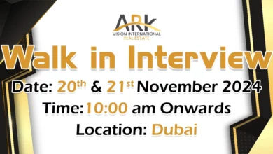 ARK Vision Walk in Interview in Dubai