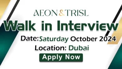 Aeon & Trisl Walk in Interview in Dubai