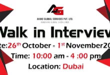 Akiko Global Walk in Interview in Dubai