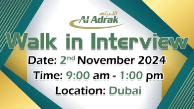 Al Adrak Contracting Walk in Interview in Dubai