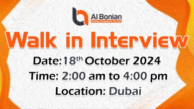 Al Bonian FM Walk in Interview in Dubai