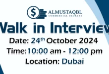 Almustaqbl Walk in Interview in Dubai