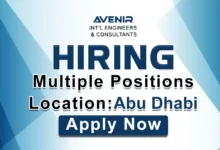 Avenir International Recruitments in Abu Dhabi