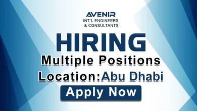 Avenir International Recruitments in Abu Dhabi