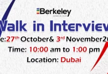 Berkeley Walk in Interview in Dubai