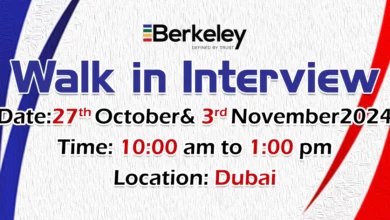 Berkeley Walk in Interview in Dubai