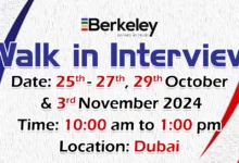 Berkeley Walk in Interview in Dubai