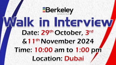 Berkeley Walk in Interview in Dubai