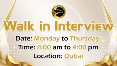 Black Eagle Facility Walk in Interview in Dubai